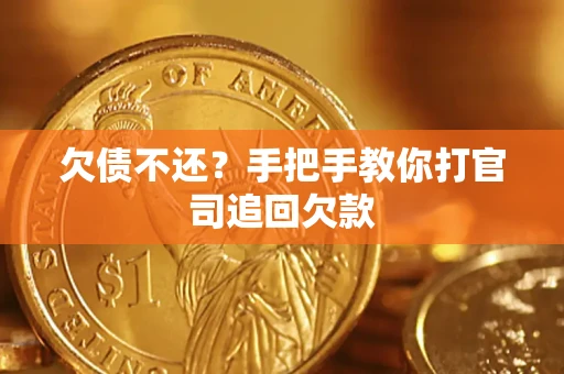 武汉欠债不还？手把手教你打官司追回欠款