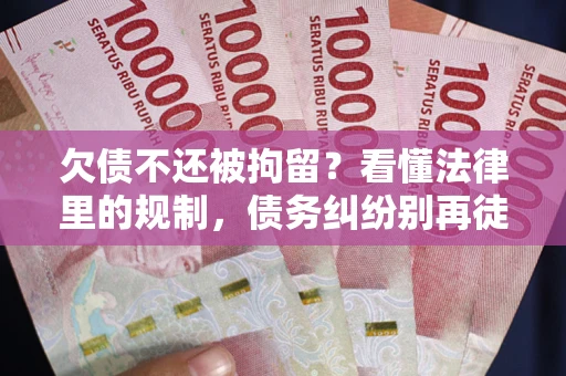 武汉欠债不还被拘留？看懂法律里的规制，债务纠纷别再徒劳奔波