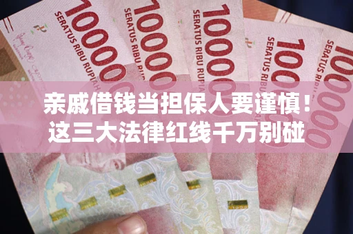 武汉亲戚借钱当担保人要谨慎！这三大法律红线千万别碰