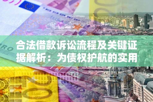 武汉合法借款诉讼流程及关键证据解析：为债权护航的实用指南