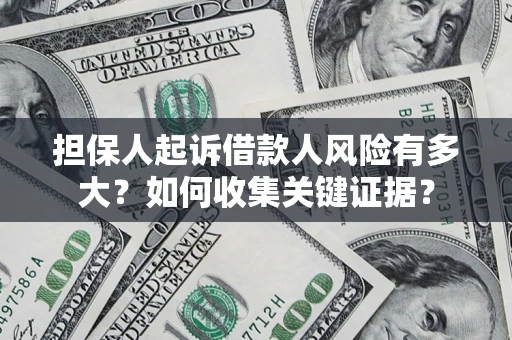 武汉担保人起诉借款人风险有多大？如何收集关键证据？